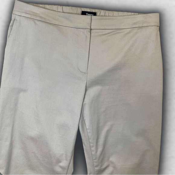 Theory ‘Thaniel Z2 Cauldwell Slim Pant’ in “Silver Ice” Size 8 - Picture 5 of 12